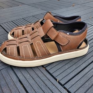 Steve Madden Youth Boy Brown Sandals Size 3